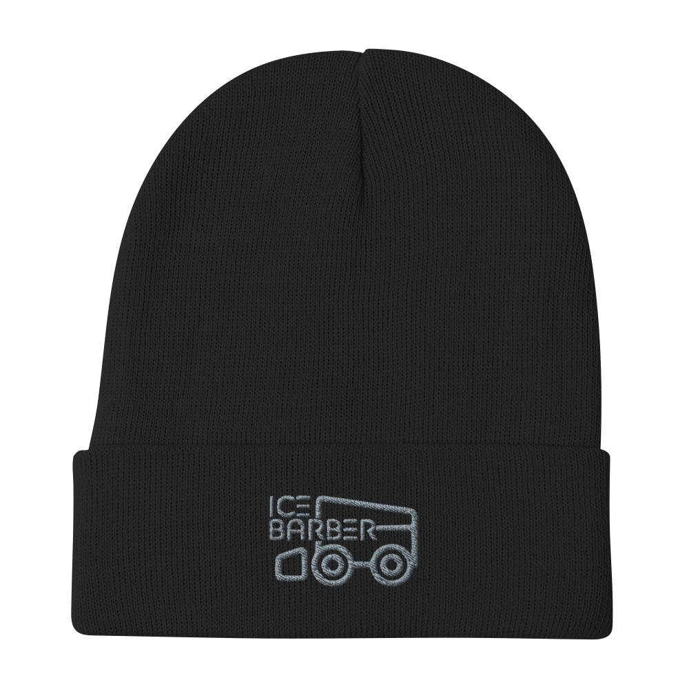 Embroidered Machine Beanie