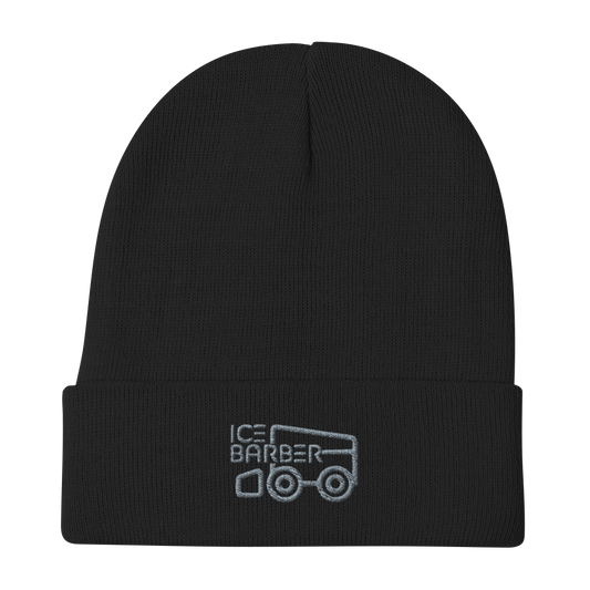Embroidered Machine Beanie